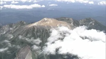 火山性地震が増加…御嶽山の噴火警戒レベルを「2」に引き上げ 火口