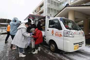 被災地で移動スーパー活躍 玄関先まで物資配達―高齢者ら「ありがたい」・能登地震：時事ドットコム