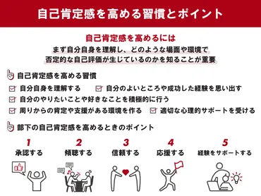 自己肯定感を高める方法は？低い人の特徴と原因、高める習慣を紹介 