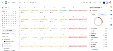 Googleカレンダーで仕事時間の見える化ができる！ 