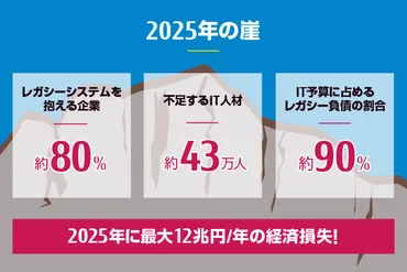 2025年の崖」を回避し、デジタルトランスフォーメーション（DX）を推進するためには？ 