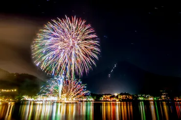 河口湖湖上祭は、100年以上の歴史を持つ花火大会？アクセスや混雑対策は？