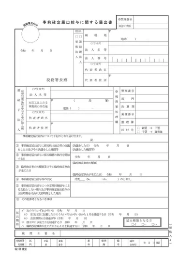 事前確定届出給与とは？役員賞与を損金算入して節税できる？期限や記載方法は？ 