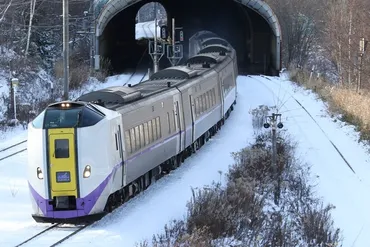 半日で1m超え… ドカ雪で特急「とかち」など終日運休に 道東の普通列車も影響（乗りものニュース） 