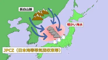 豪雪の原因 「JPCZ」と「日本海の水温異常」（森田正光） 