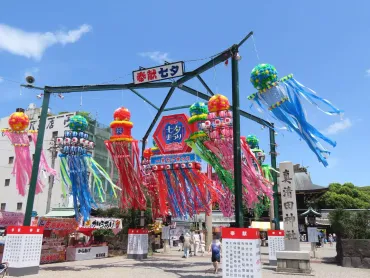 真清田神社（一宮七夕祭り） / もがもがさんの木曽川沿川周遊サイクリングロードの活動データ 