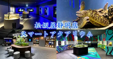 スマートアクアリウム静岡』松坂屋静岡店の和お洒落な水族館！ 