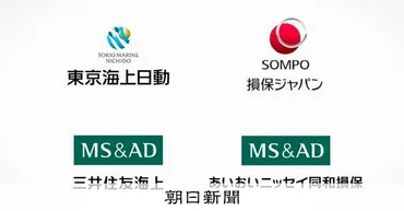 損保4社、契約者情報を相互共有 背景に悪しき慣行「テリトリー制」：朝日新聞