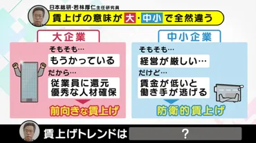 トヨタは満額回答 大手企業と中小企業…同じ「賃上げ」でも違う意識 効果はどこまで波及するのか？ 