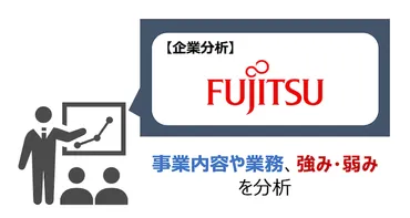 【SIer企業研究】富士通の事業内容や業務、強み・弱みを分析 