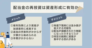 配当金の再投資で資産形成のスピードを上げる方法とは