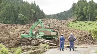 月日以降弟の姿を見ていない」地震で大規模土砂崩れ石川・輪島市で捜索再開