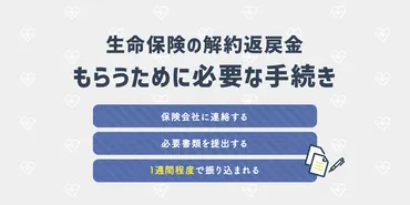 生命保険の解約返戻金とは？いくらもらえるか計算する方法もあわせて解説