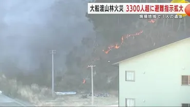 もうあきらめの境地全部燃えるんだと…」避難所では不安の声県が仮設住宅供給に向け岩手・大船渡市山林火災