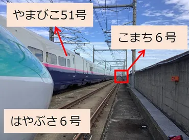 東北・秋田新幹線「はやぶさ・こまち」走行中に連結器外れる