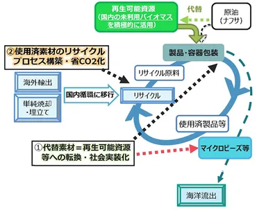 丸紅ら件を省型「プラ等資源循環システム構築実証」に採択環境省