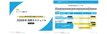 年卒最新版】新卒採用スケジュールとトレンドまとめ