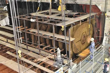 美浜1号機の復水器を撤去関西電力、廃炉作業を一部公開:中日新聞