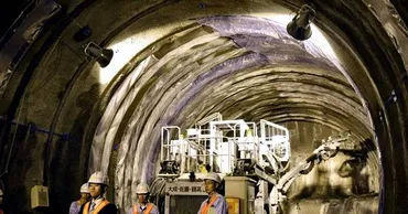 JR東海、リニア最大の難工事公開−南アルプストンネル山梨工区