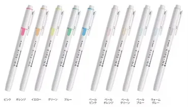 パイロット、「キチントガイド」機能と「速乾顔料インキ」を搭載した蛍光ペン「-(キレーナ)」を発売