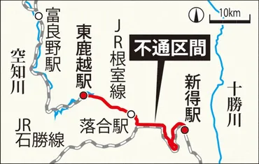 根室線の富良野-新得間対策協も廃線、バス転換検討へ