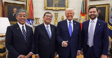 日米の新たな黄金時代を」石破総理がトランプ米大統領と初会談