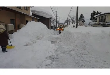 令和年豪雪災害で被災した福島県磐梯町の復興支援をする