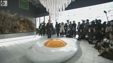 日本人が一生に食べる゛2万8000個の卵゛をオブジェに放送作家・小山薫堂さんの万博パビリオン「食を通じて、いのちを考える」がテーマ