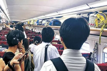 代替」の北陸、大混雑東海道新幹線運休、「大阪まで早くつなげて」