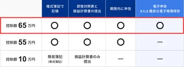 青色申告特別控除とは?万円控除を受ける条件や税金のメリットを解説