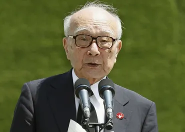 被爆体験の継承、若者たちに知ってほしいこと被団協の田中熙巳さん「今の平和、当たり前じゃないと気付いて」