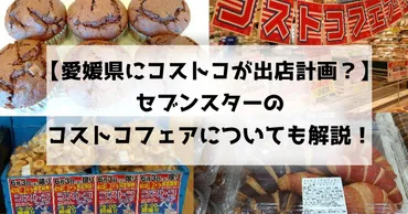 コストコが愛媛県に出店計画?】土地条件や松山市セブンスターのコストコフェアについても解説