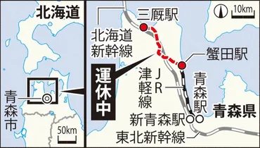 「共同でバス運行」津軽線廃線異例案で自治体受諾/青森