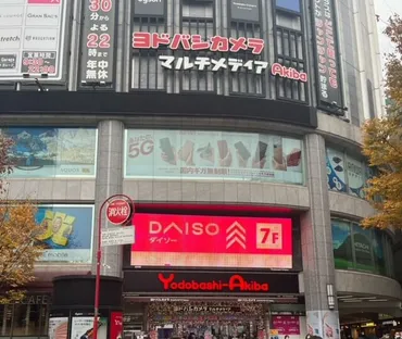秋葉原に均「ダイソー」がオープン!ヨドバシ階にある唯一のお店