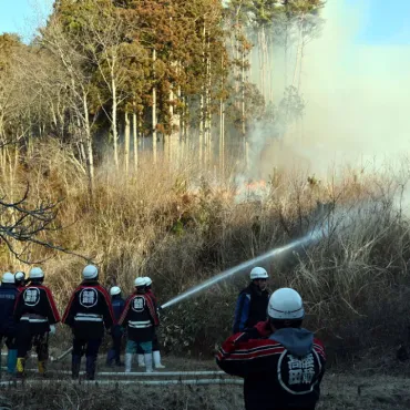 息つく間なく「また山火事」大船渡市と陸前高田市の一帯