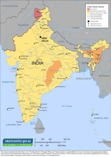 インド治安最新情報(年月)