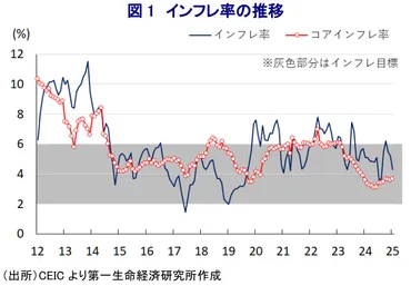 インド景気は底打ちも、「市場の期待」との間には依然多くのハードル~供給力不足に「トランプ」の影、モディ政権には中長期的な潜在力向上への取り組みが求められる~