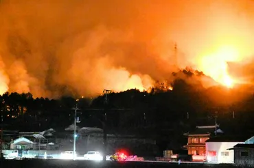 詳報】愛媛の山火事、民家まで数百メートル岡山は避難指示解除:朝日新聞