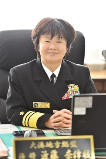 国際女性デー５０年〕「ガラスの天井」破った海将挑戦チャンス奪わぬ社会に―近藤奈津枝・大湊地方総監：時事ドットコム
