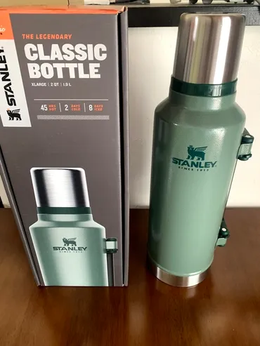 キャンプギア】スタンレー:クラシック真空ボトル買っちった~早速使用してみたので使用感をレビュー~