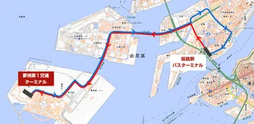 桜島~夢洲間万博シャトルバス時刻表【まで】
