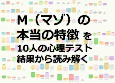 ドM（マゾヒスト）とは？特徴、見抜き方、付き合い方、深層心理を徹底解説！(？)M気質の特徴と、良好な関係を築くためのヒント