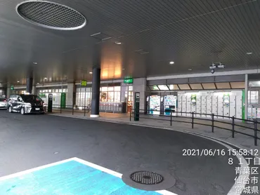 JR仙台駅西口コインロッカー。