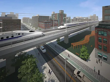 ヒューストン―ダラス分、テキサス高速鉄道の投資家が駅開発会社を設立