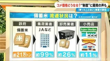 どうして備蓄米は消費者まで届かない?スーパーでの販売価格はキロ円と再び過去最高値に備蓄米制度を見直すべきとの声も