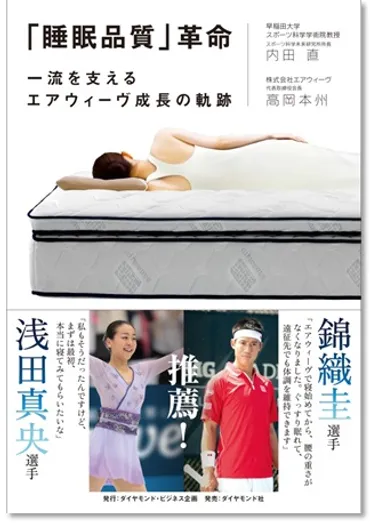 エアウィーヴ快進撃の軌跡:高岡本州氏と快眠マットレス「エアウィーヴ」の挑戦とは？アスリートを支える快眠マットレス「エアウィーヴ」成功の秘訣