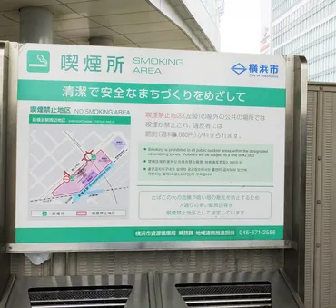 新横浜駅の喫煙所事情：マナーを守って快適に喫煙できる？新横浜駅周辺の喫煙所マップ：場所、ルール、マナーを徹底解説！