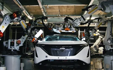 日産、「アリア」を生産する「ニッサン インテリジェント ファクトリー」を公開