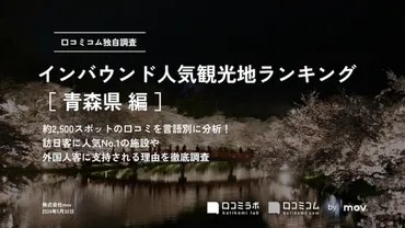 青森で外国人に人気の観光スポットランキング!2年連続の1位は?