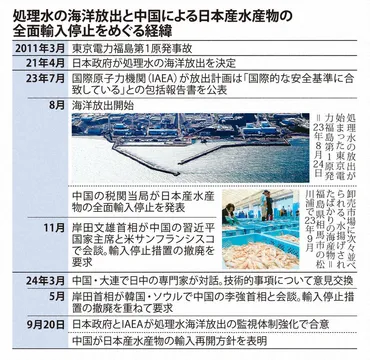 日本、IAEAの枠組み活用し中国に配慮 水産物輸入再開で合意